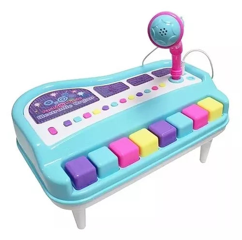 Piano Órgano Electrónico Con Micrófono