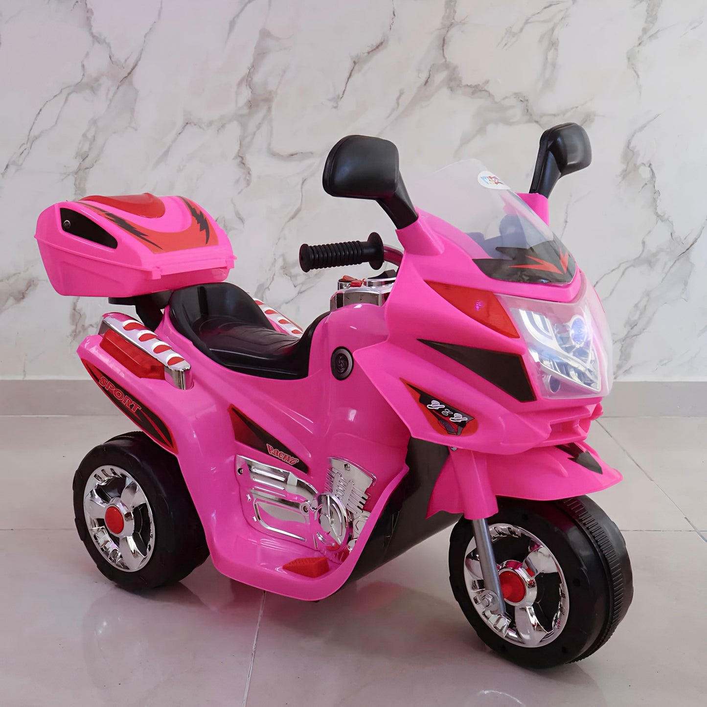 Moto Electrica Montable Con Luces y Música