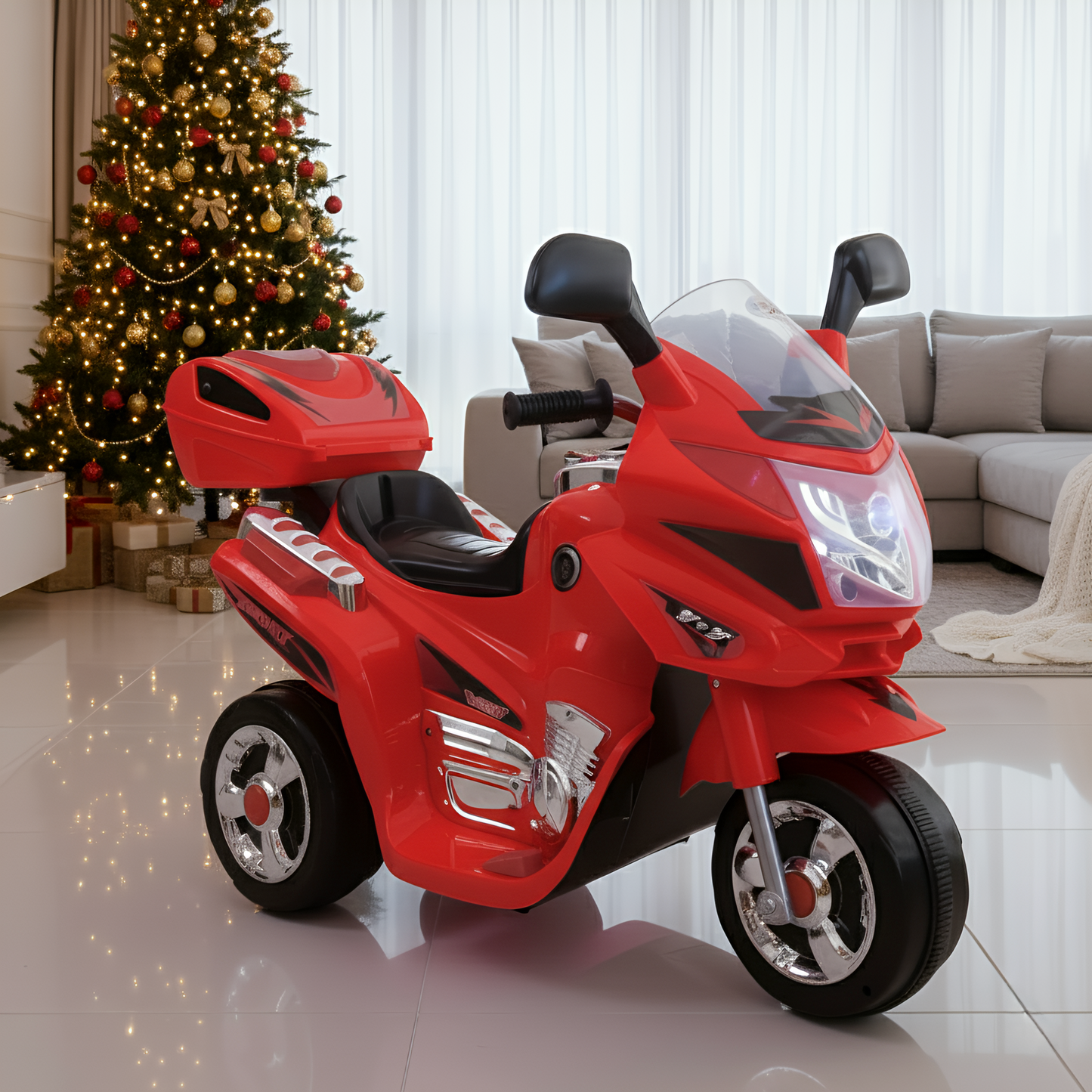 Moto Electrica Montable Con Luces y Música