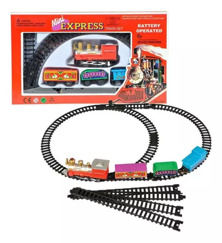 Tren Mini Pista Locomotora Para Niños